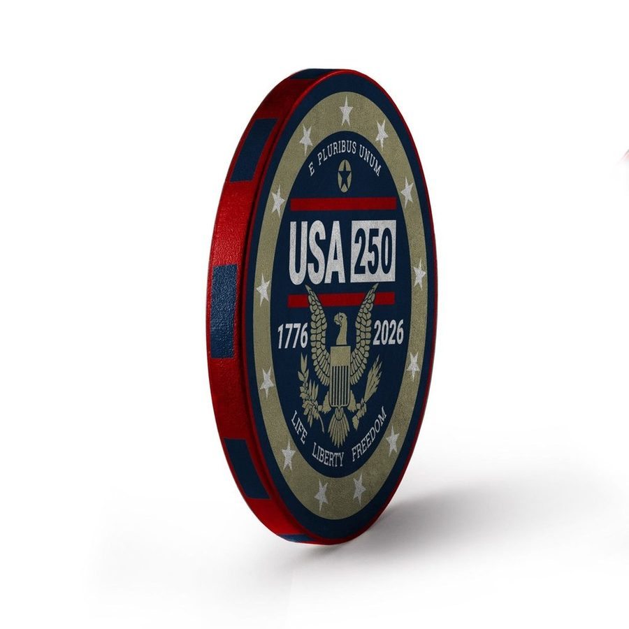 Grunt Style 250th Commemorative Poker Chip