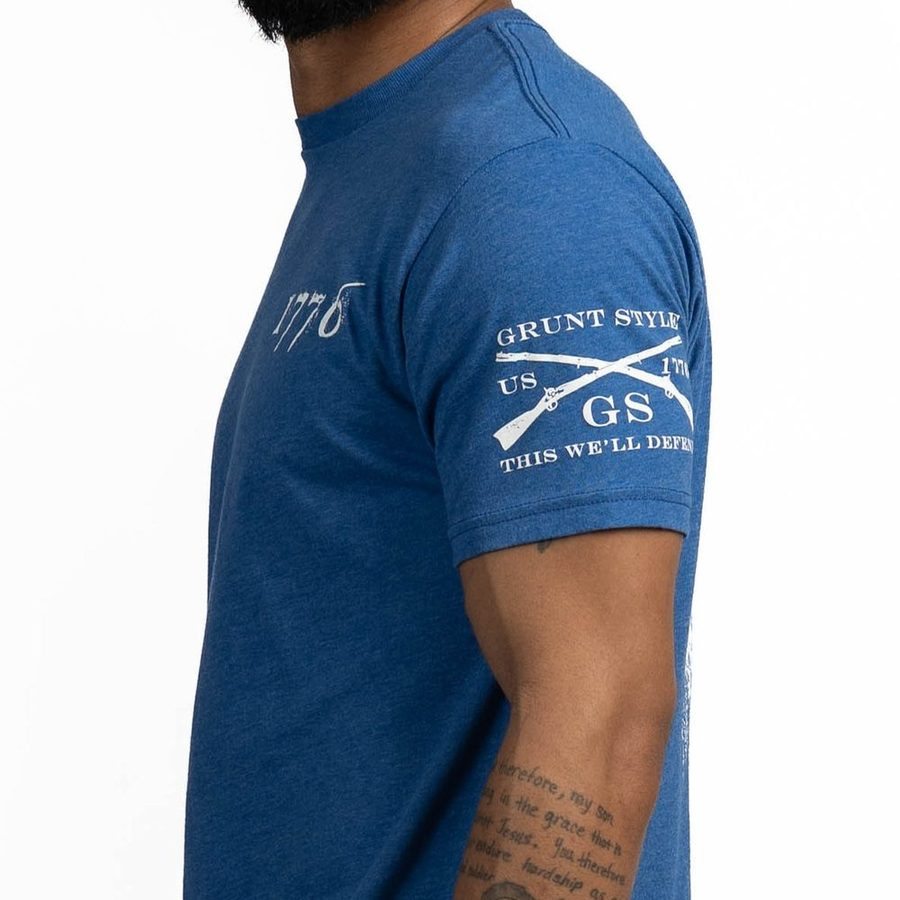 1776 Flag T-Shirt - Royal