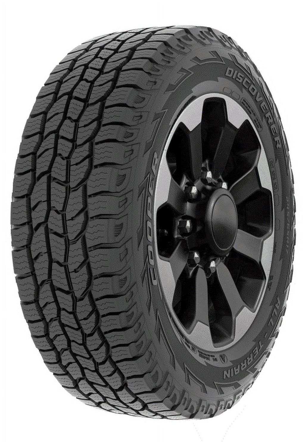 Cooper Discoverer All-Terrain 265/65R18 114T All-Terrain Tire Fits: 2014-18 Chevrolet Silverado 1500 LTZ, 2014-18 GMC Sierra 1500 SLE