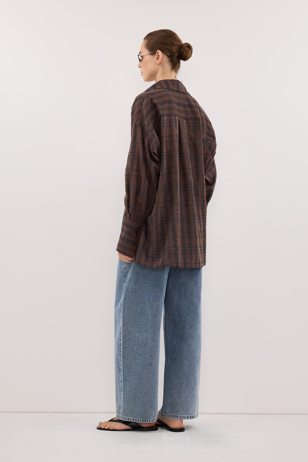 PETRA CHOC CHECK SHIRT
