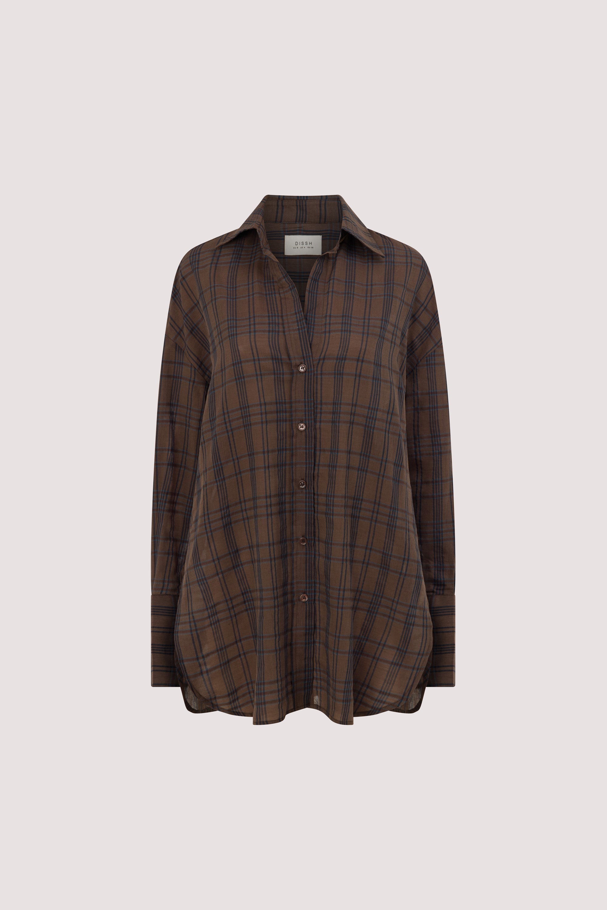 PETRA CHOC CHECK SHIRT