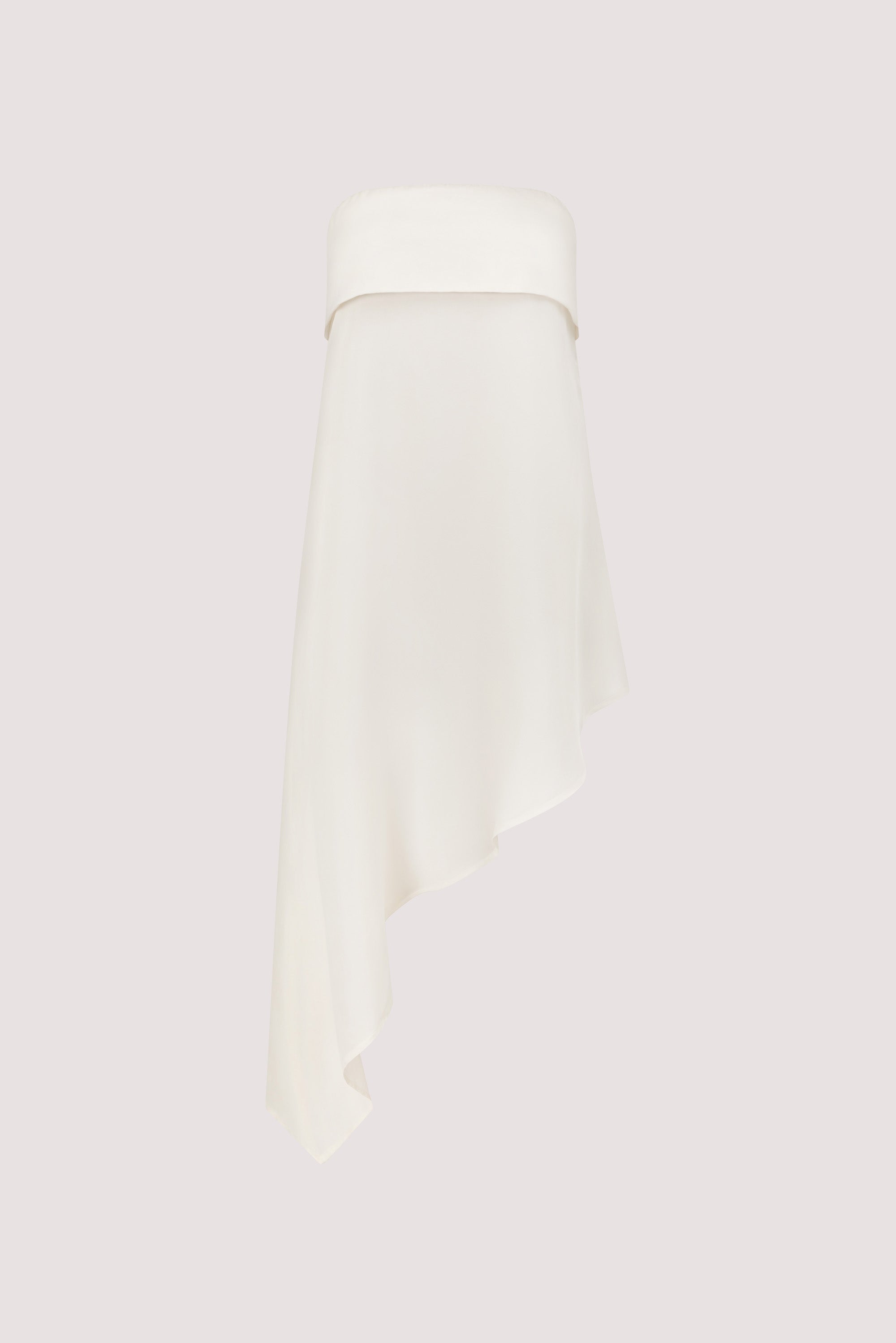 VENUS WHITE CUPRO ASYM TOP