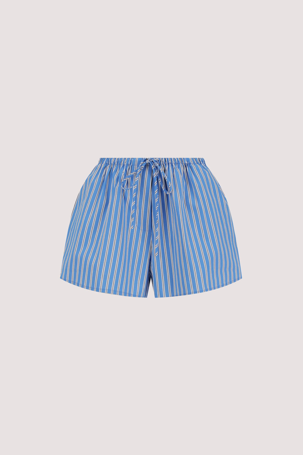 MISHA AZURE BLUE STRIPE SHORT