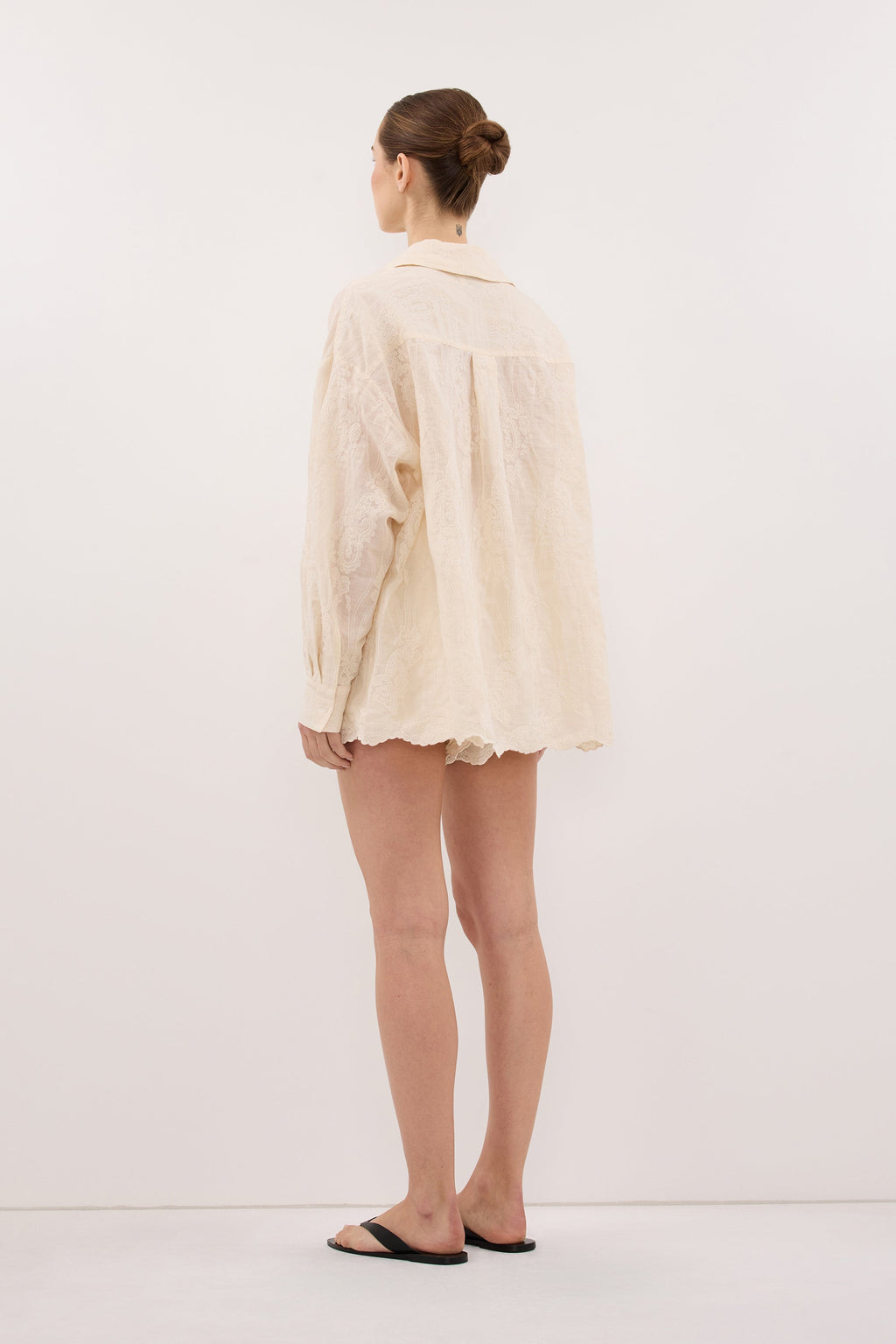 CORDELIA SANDSTONE RAMIE SHORT