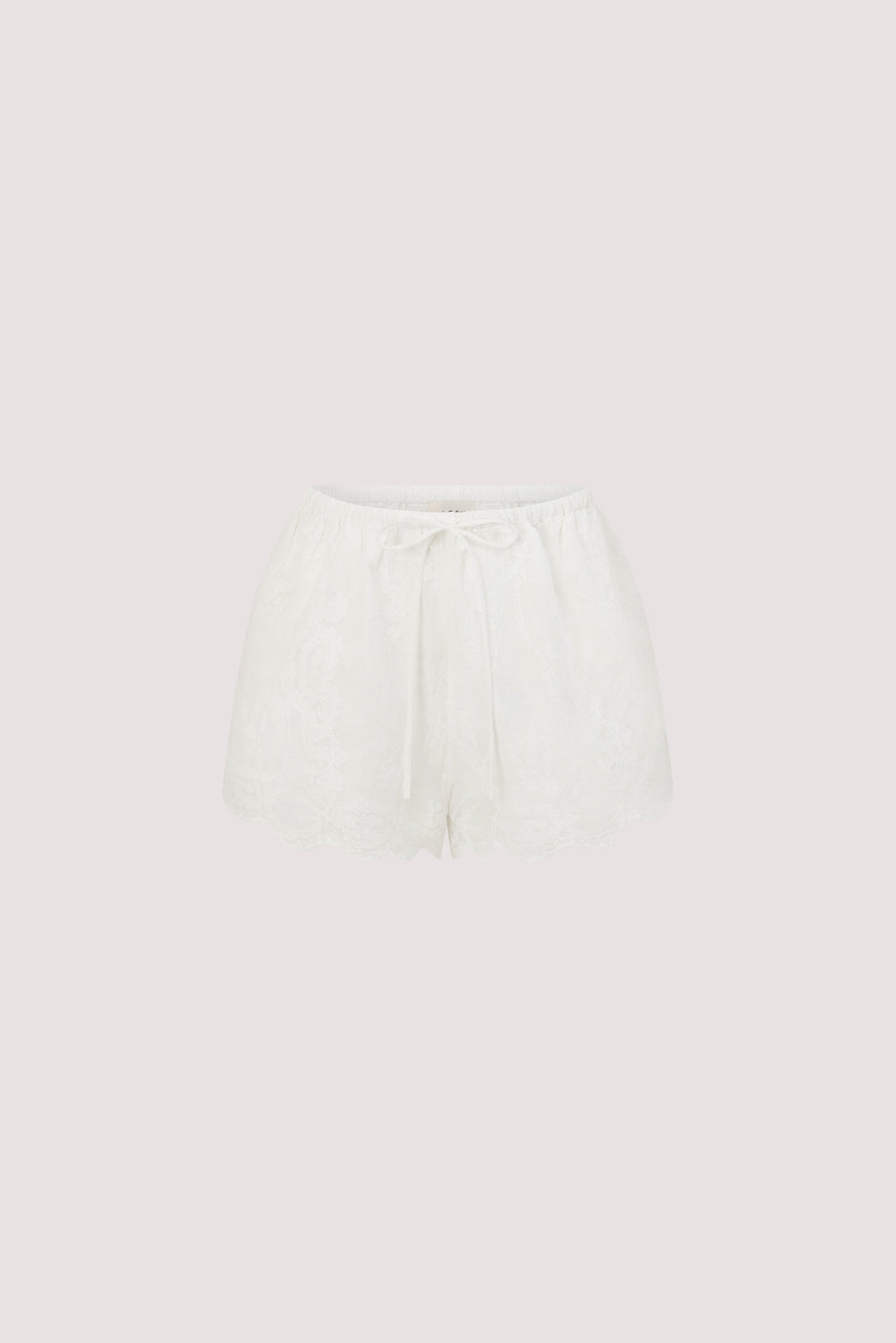 CORDELIA WHITE RAMIE SHORT