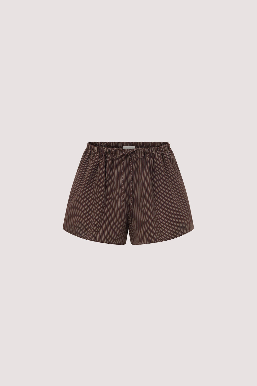 SOLACE CHOC STRIPE COTTON SHORT
