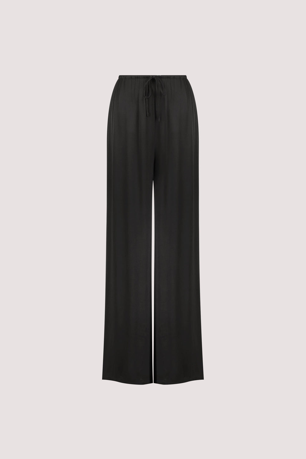 MYA BLACK SATIN PANT