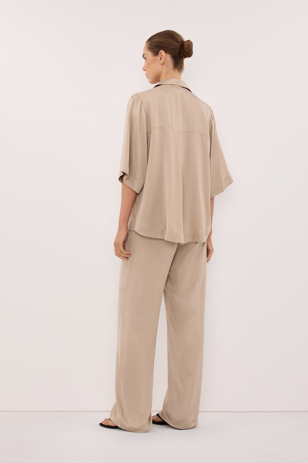 PERCY GOLD SILK PANT