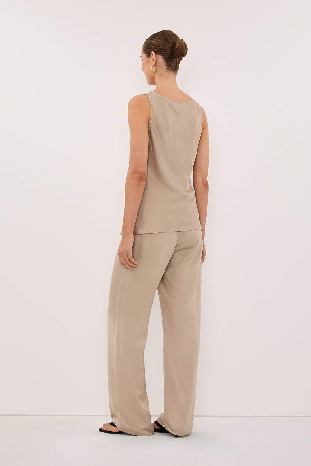 PERCY GOLD SILK PANT