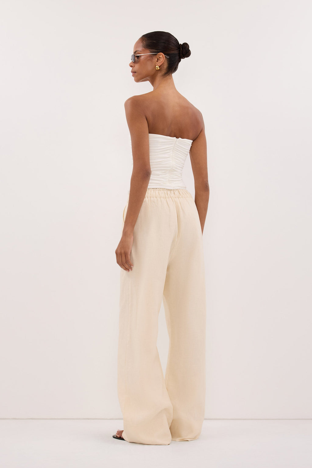 NOA SANDSTONE LINEN PANTS