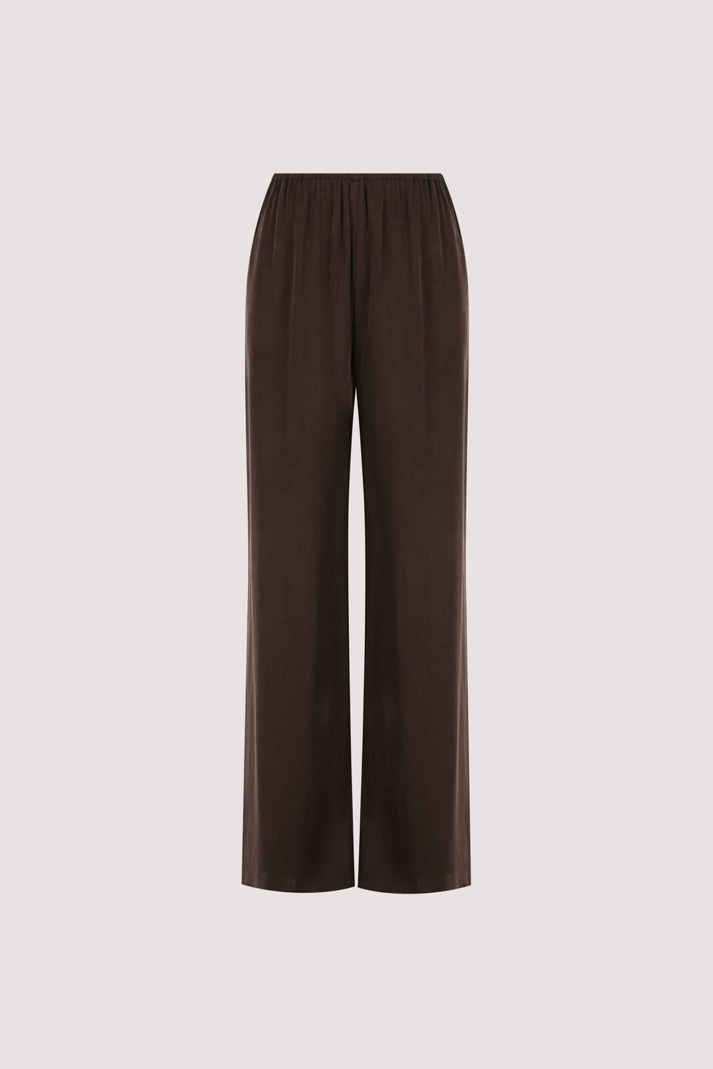 PIPPA BITTER CHOC SILK PANT