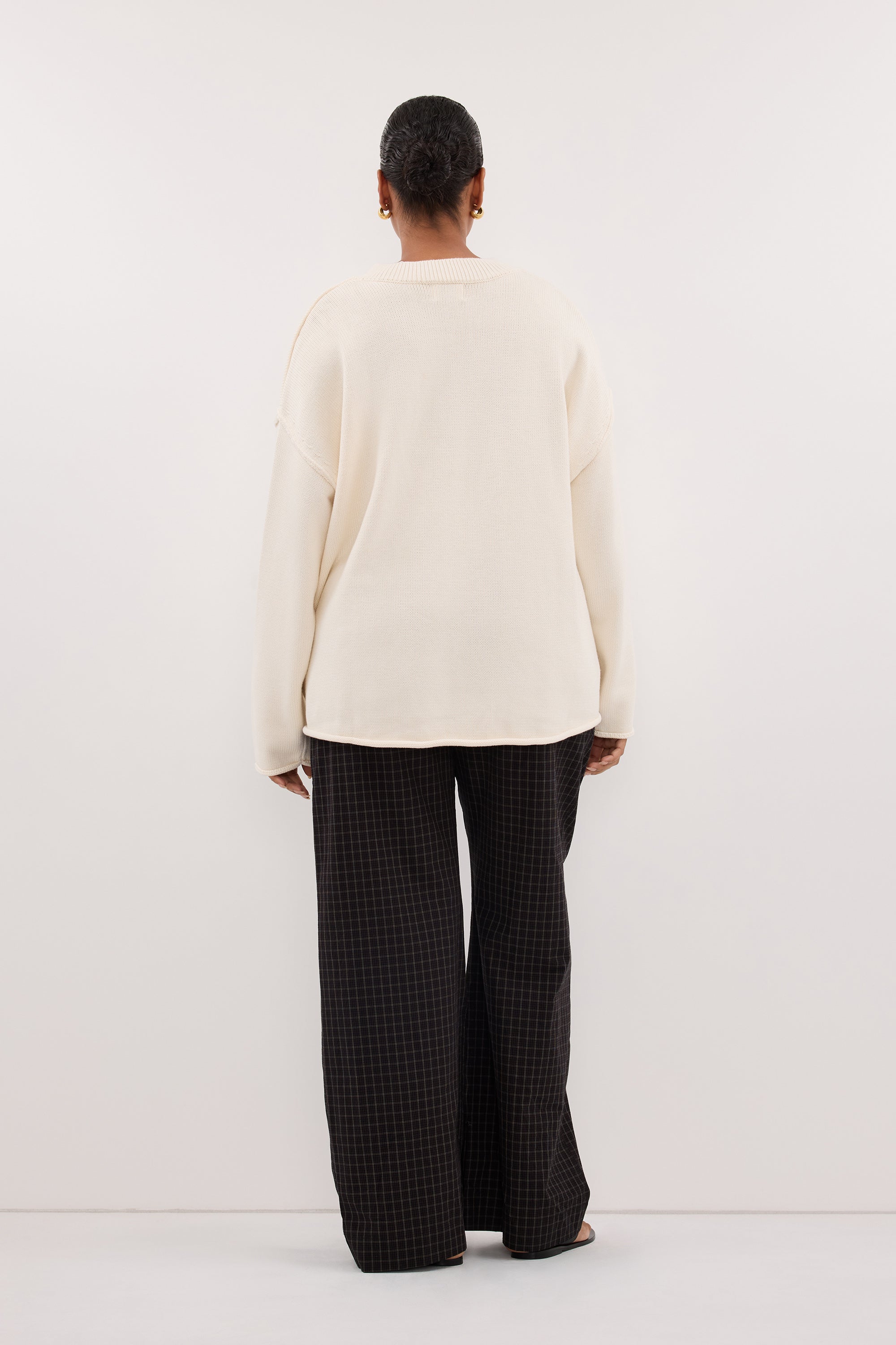 TOVA INK CHECK PANT