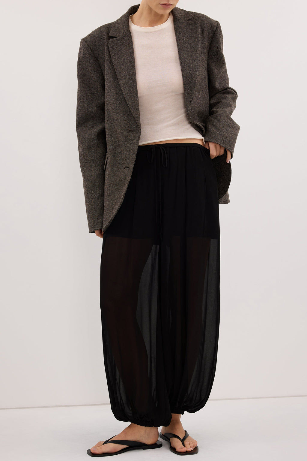 LUELLA BLACK BALLOON PANTS