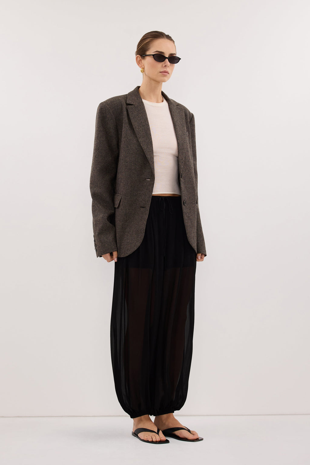 LUELLA BLACK BALLOON PANTS