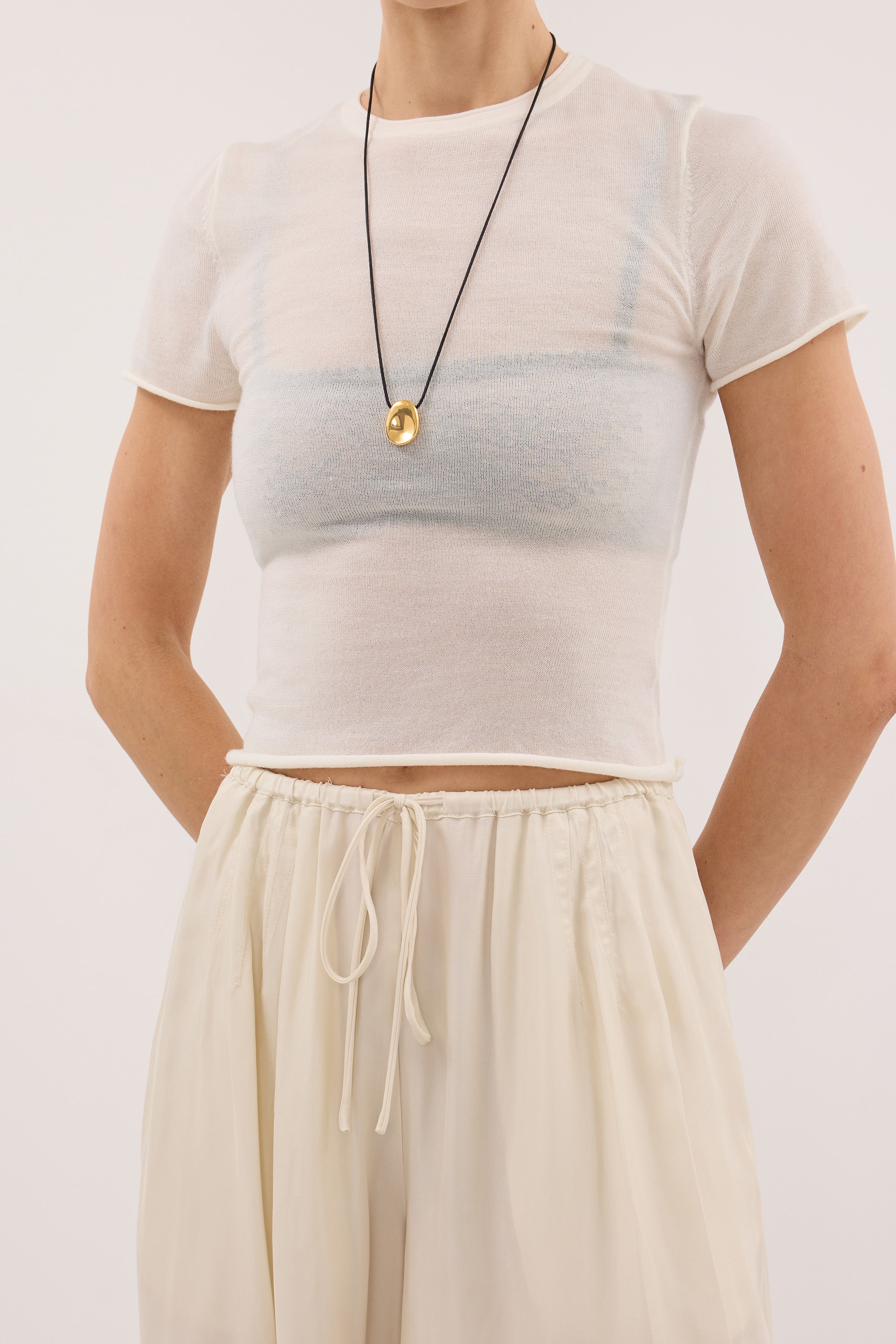 FRANCIS SANDSTONE CUPRO BALLOON PANT