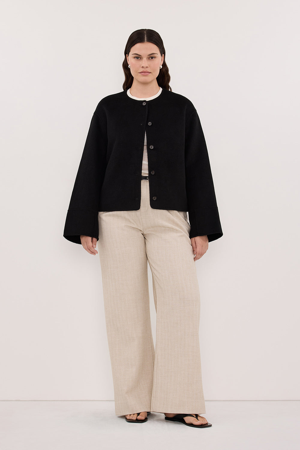 CYRUS NATURAL TAILORED PANT