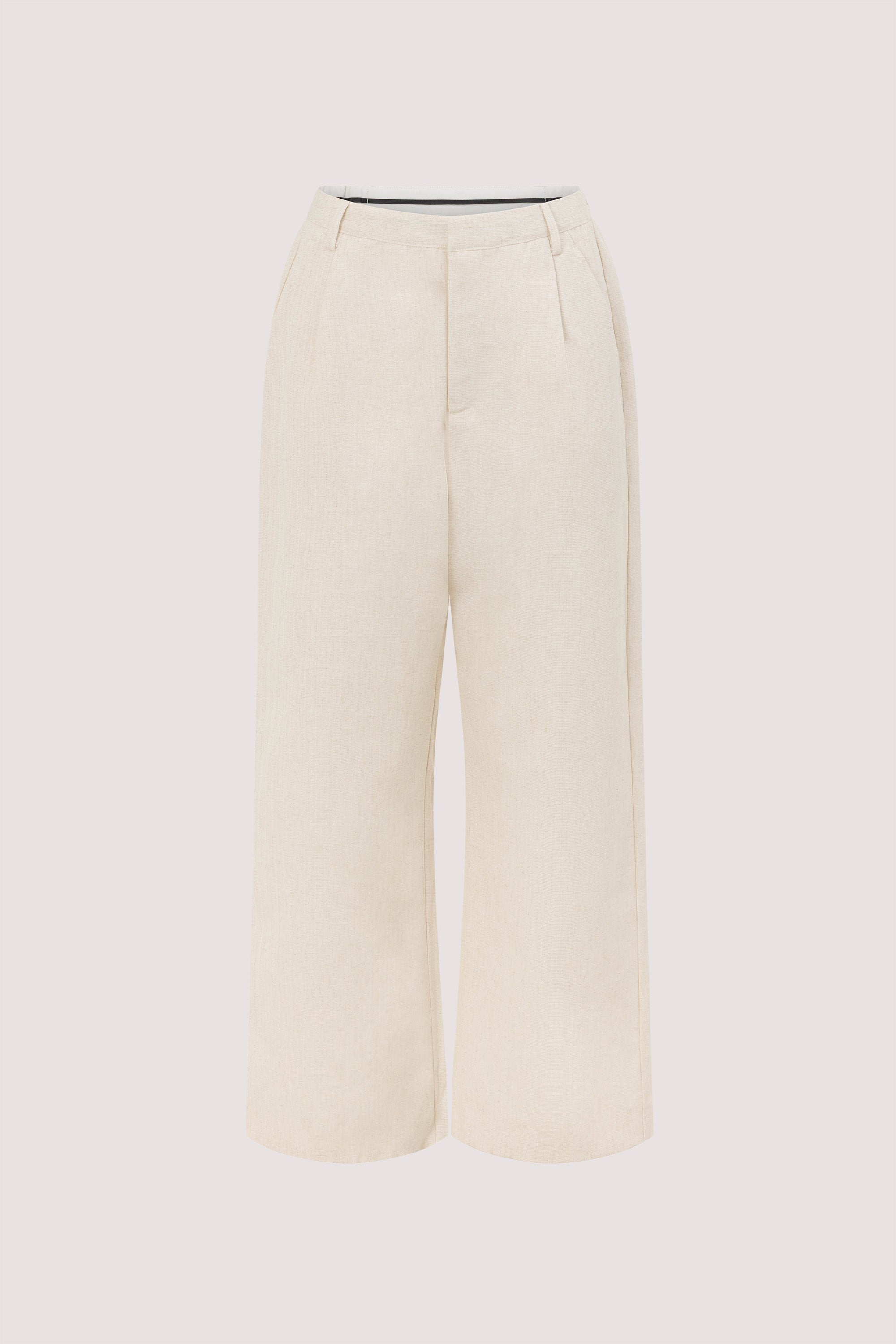 ROSALIE CREAM MARLE TAILORED PANT