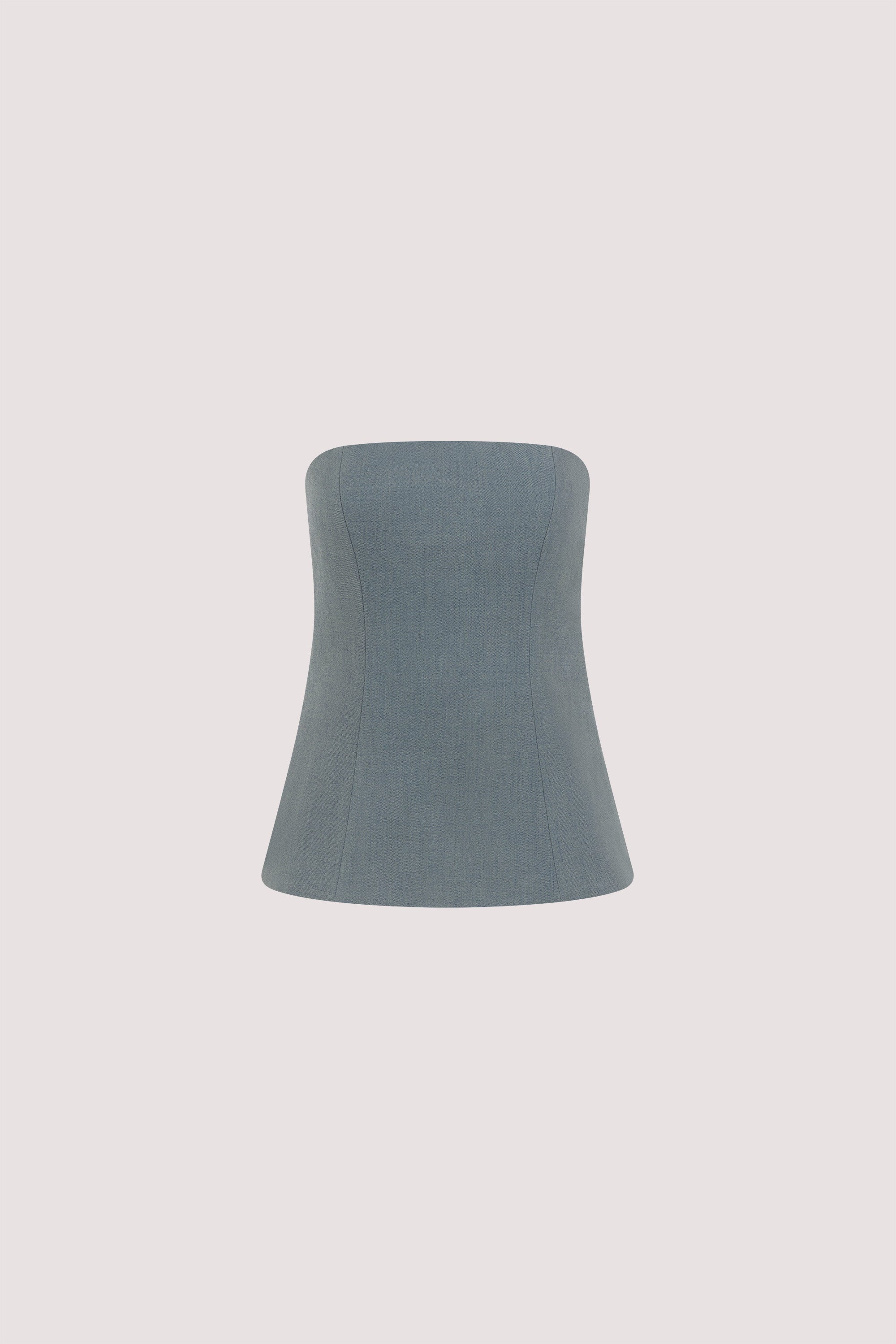 PEYTON DUSTY BLUE MARLE BUSTIER