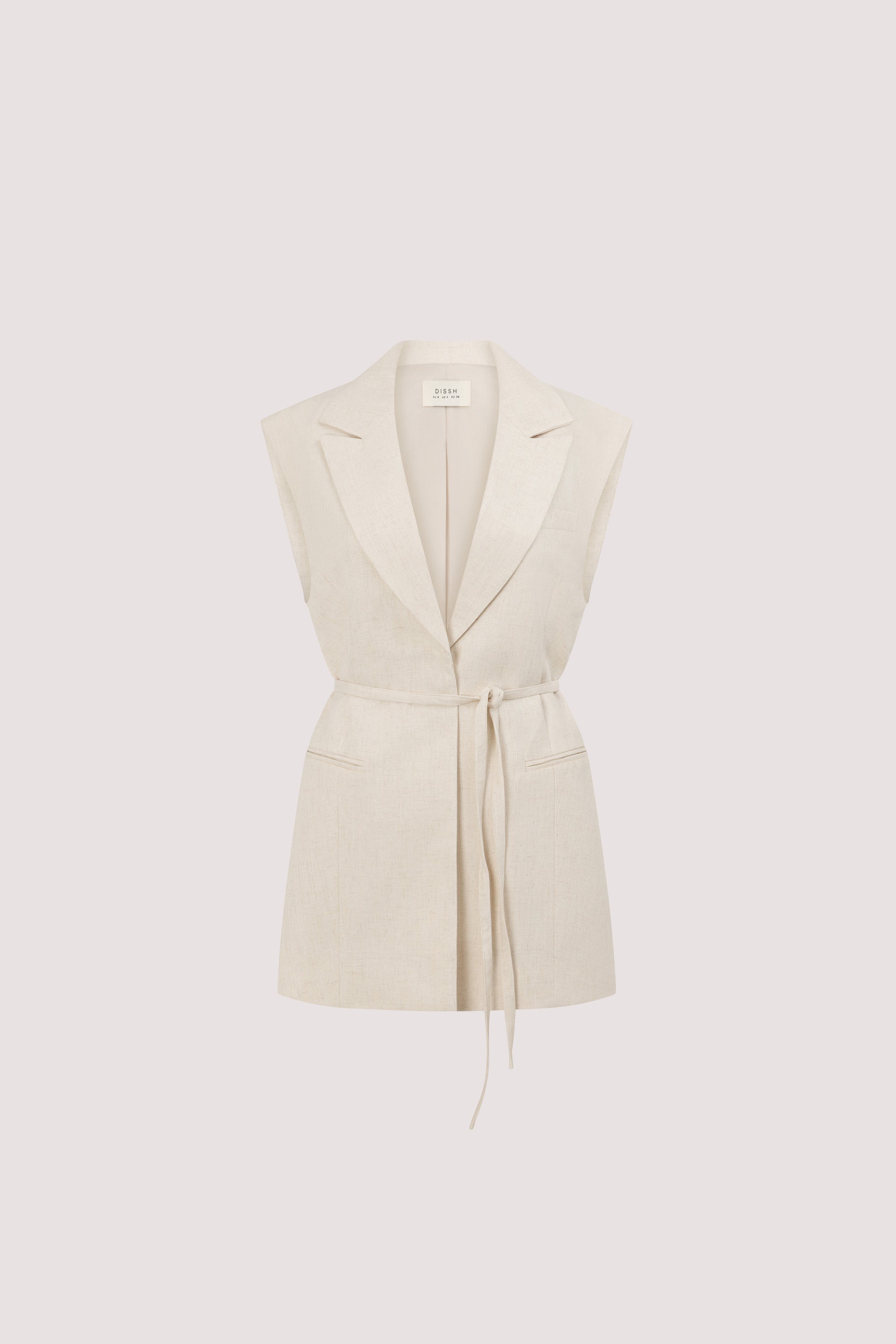 ROSALIE CREAM MARLE WRAP VEST