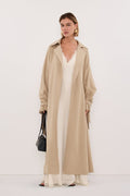 NINA STONE LIGHTWEIGHT TRENCH COAT