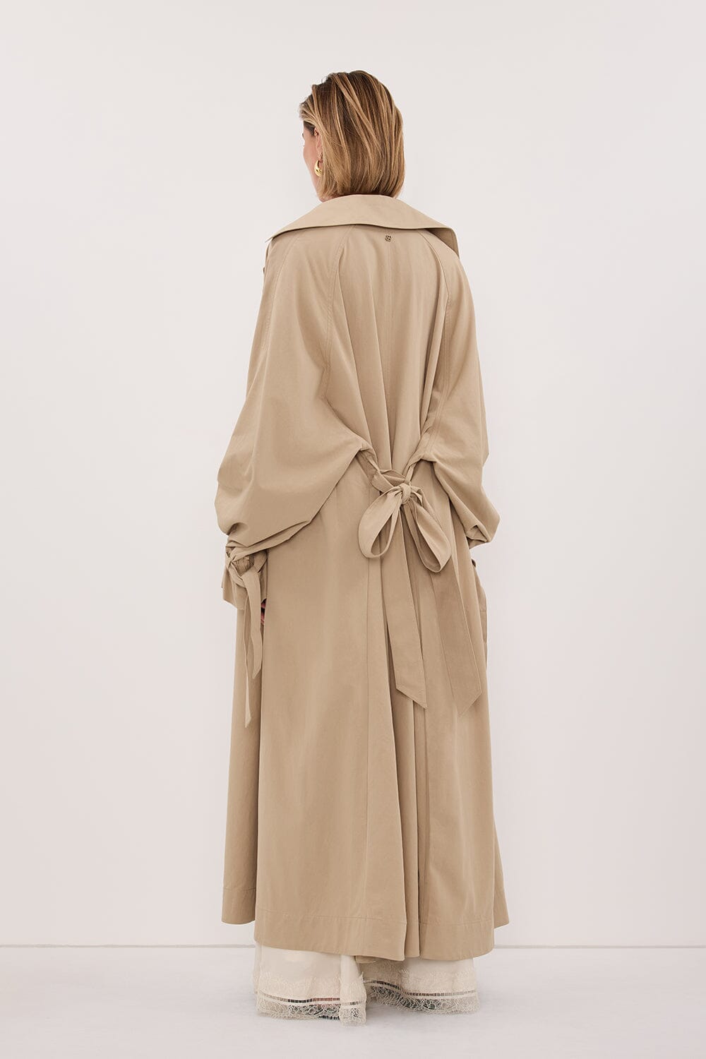 NINA STONE LIGHTWEIGHT TRENCH COAT