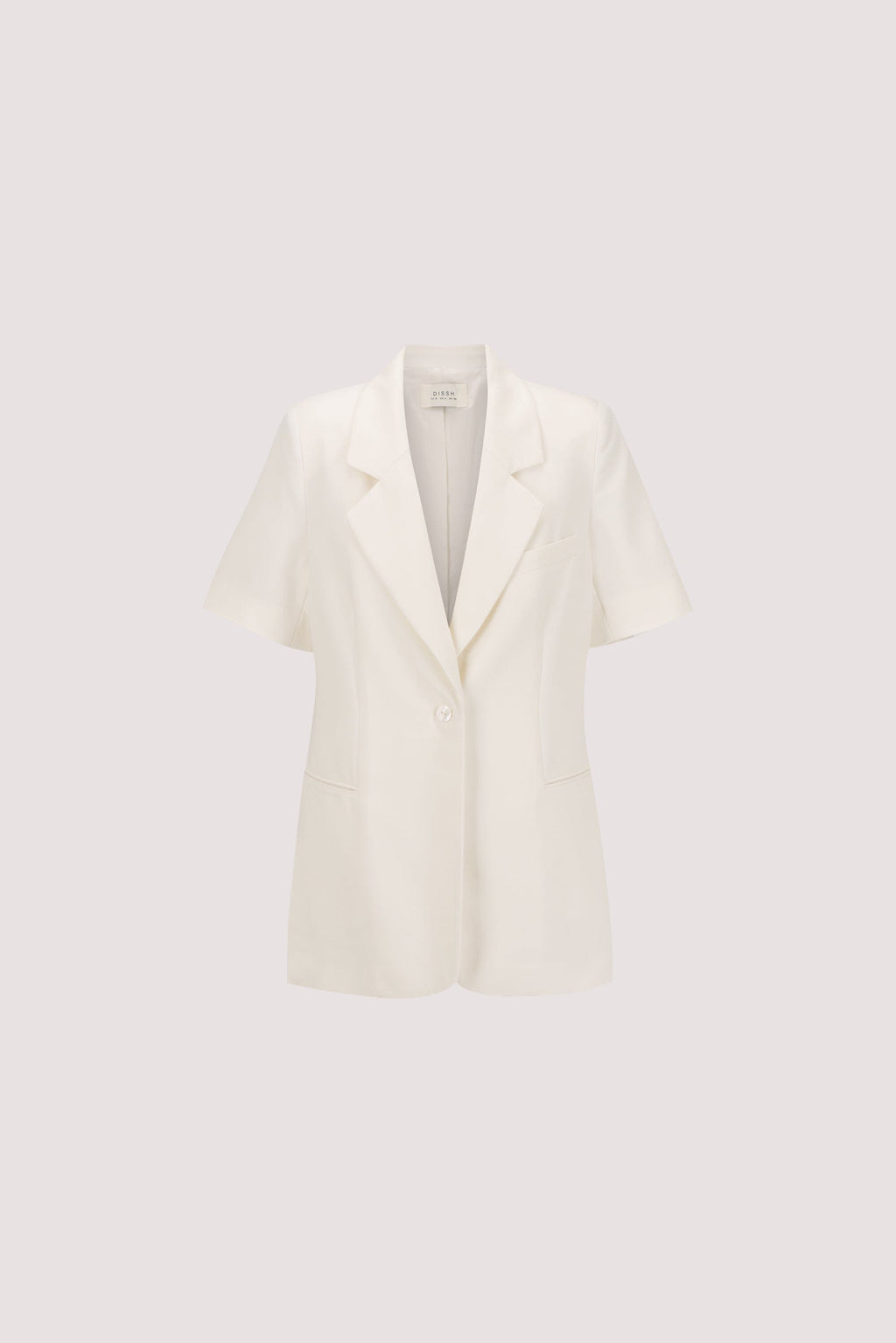 JORDY CREAM SHORT SLEEVE BLAZER