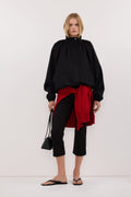 OAKLEE BLACK BATWING LIGHTWEIGHT JACKET