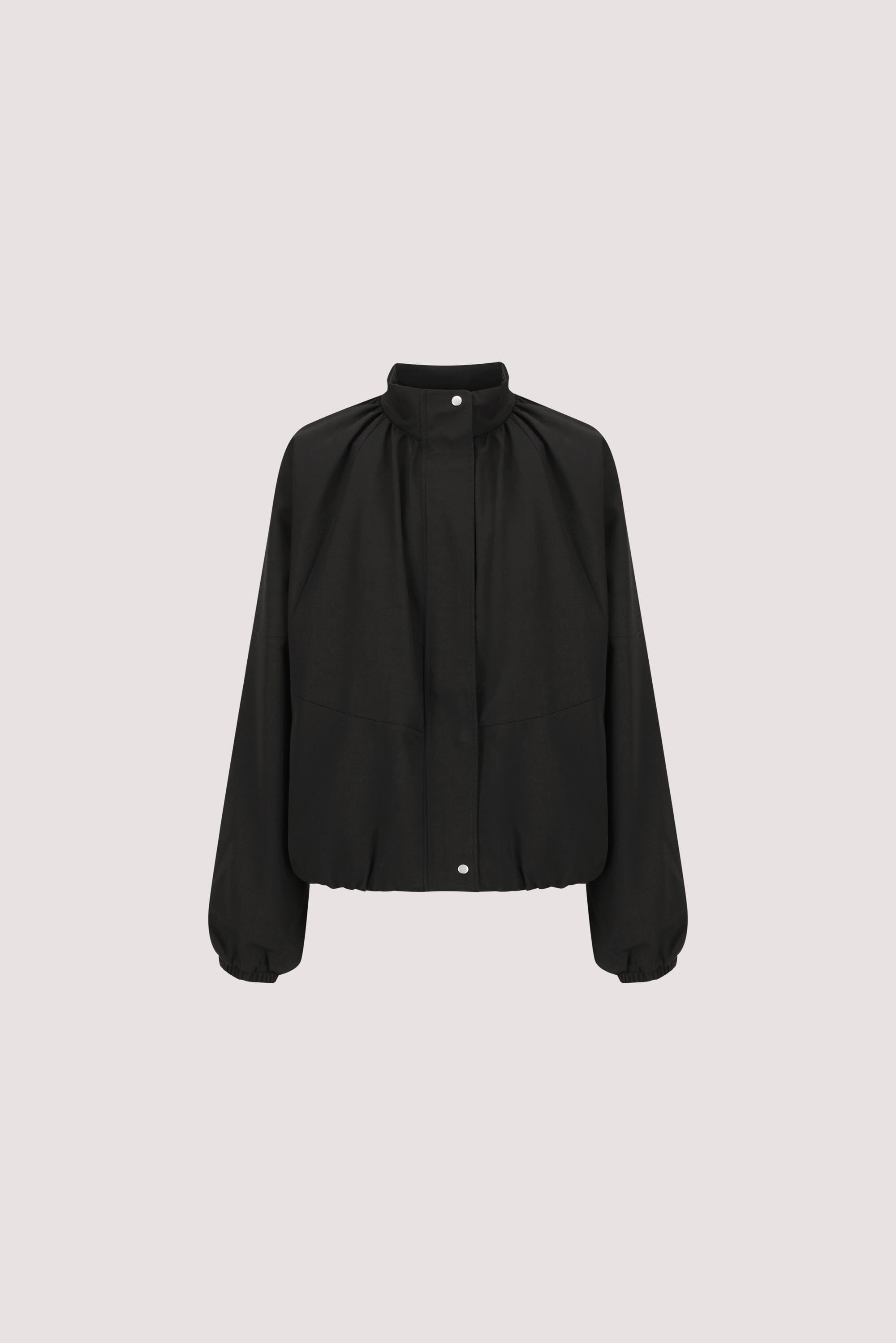OAKLEE BLACK BATWING LIGHTWEIGHT JACKET