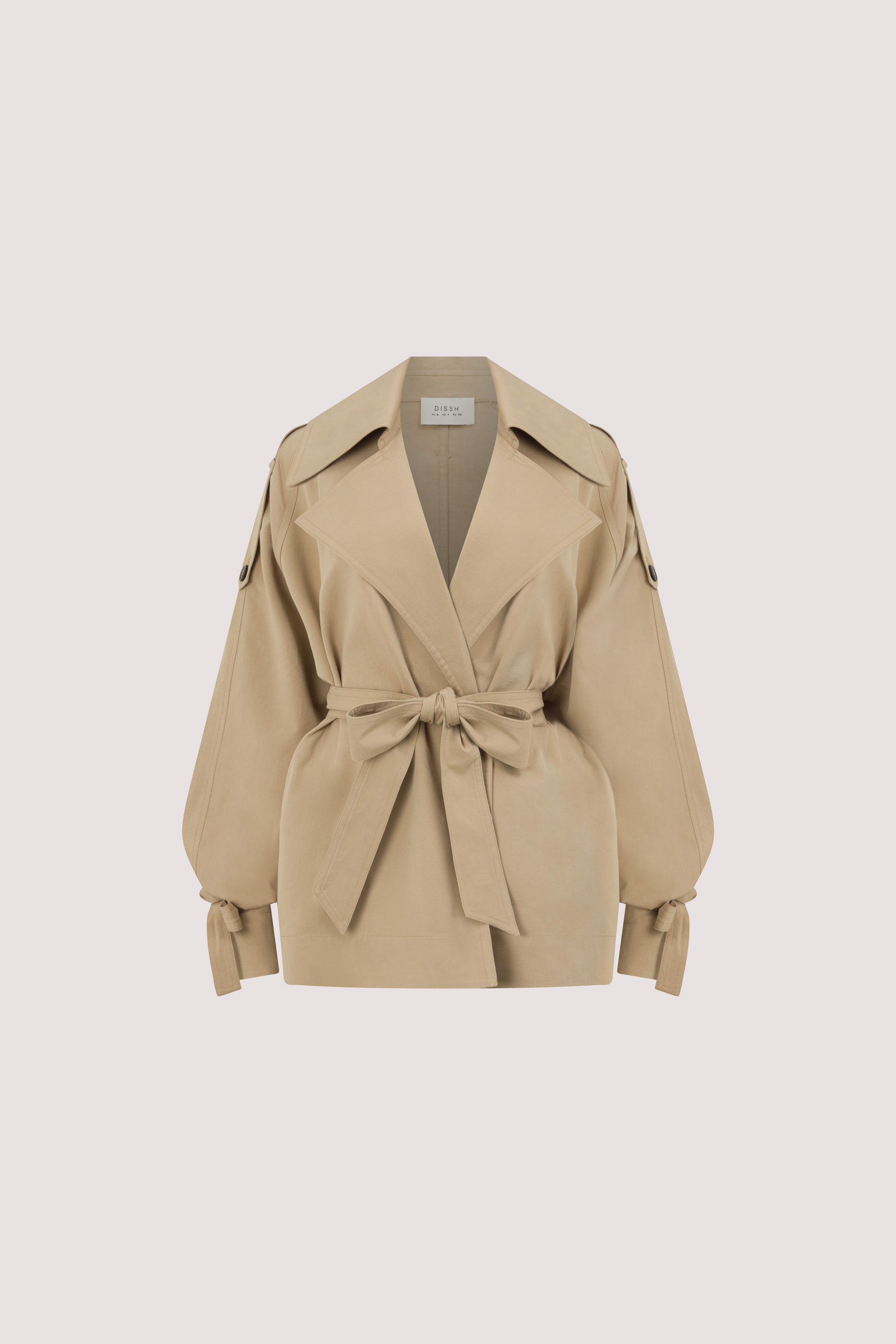 NINA STONE LIGHTWEIGHT MINI TRENCH