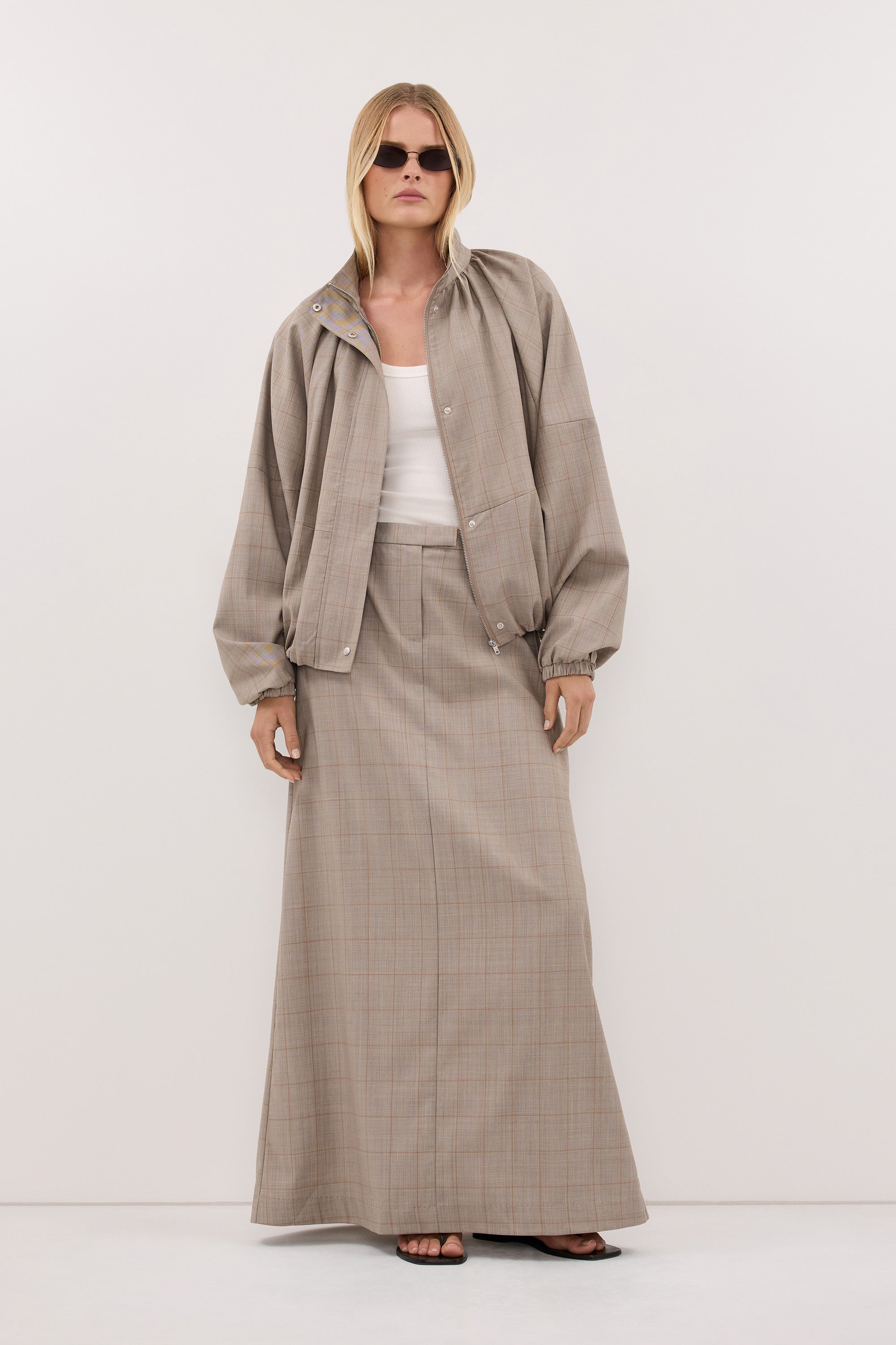 KALILA ASH BATWING JACKET