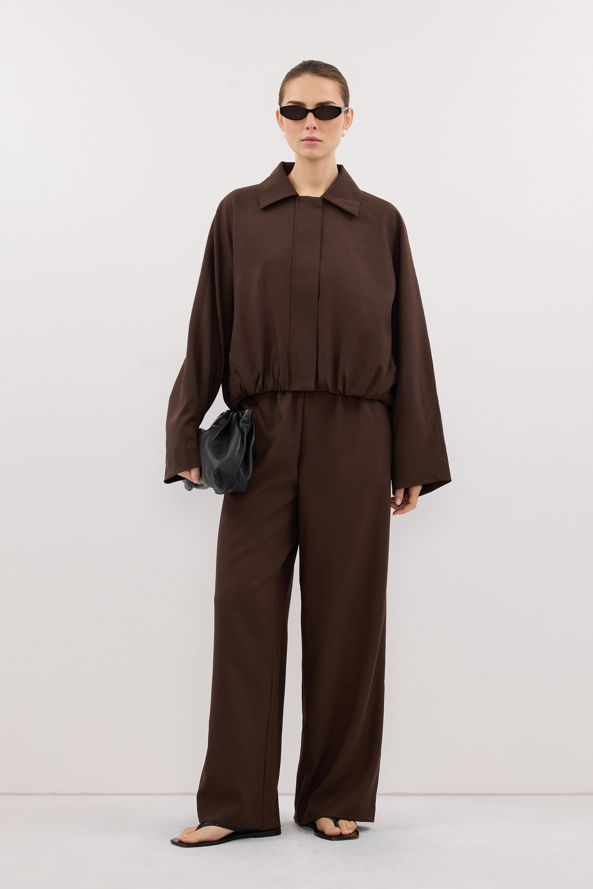 KENDALL MILK CHOC BOMBER JACKET