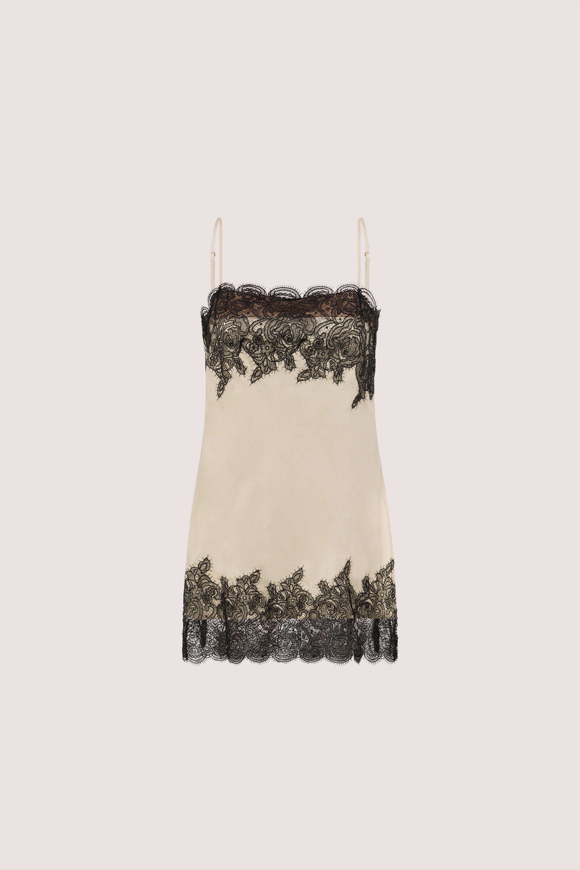 MINA STRAW CUPRO LACE TOP