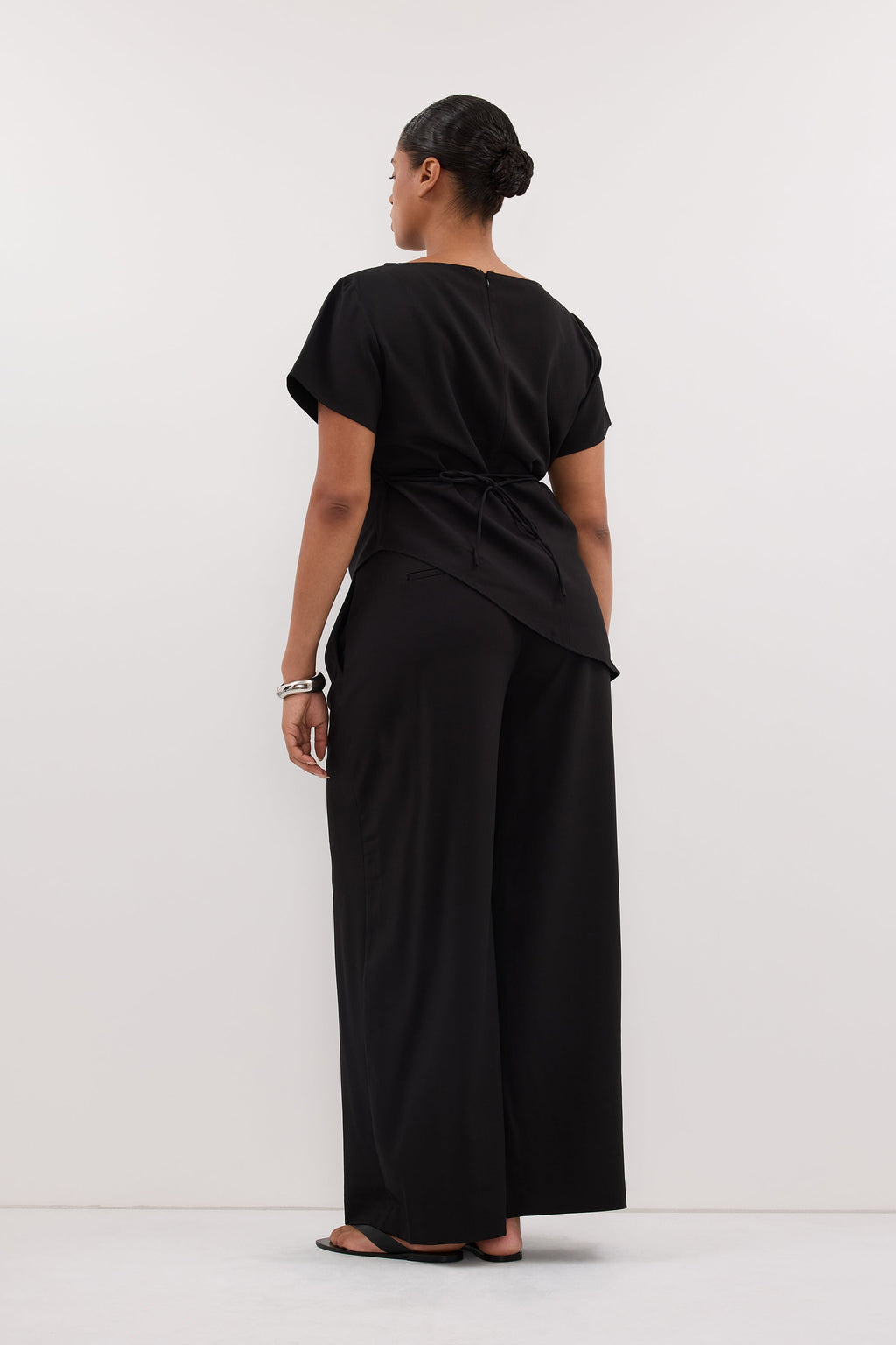 PARKER BLACK ASYM TOP