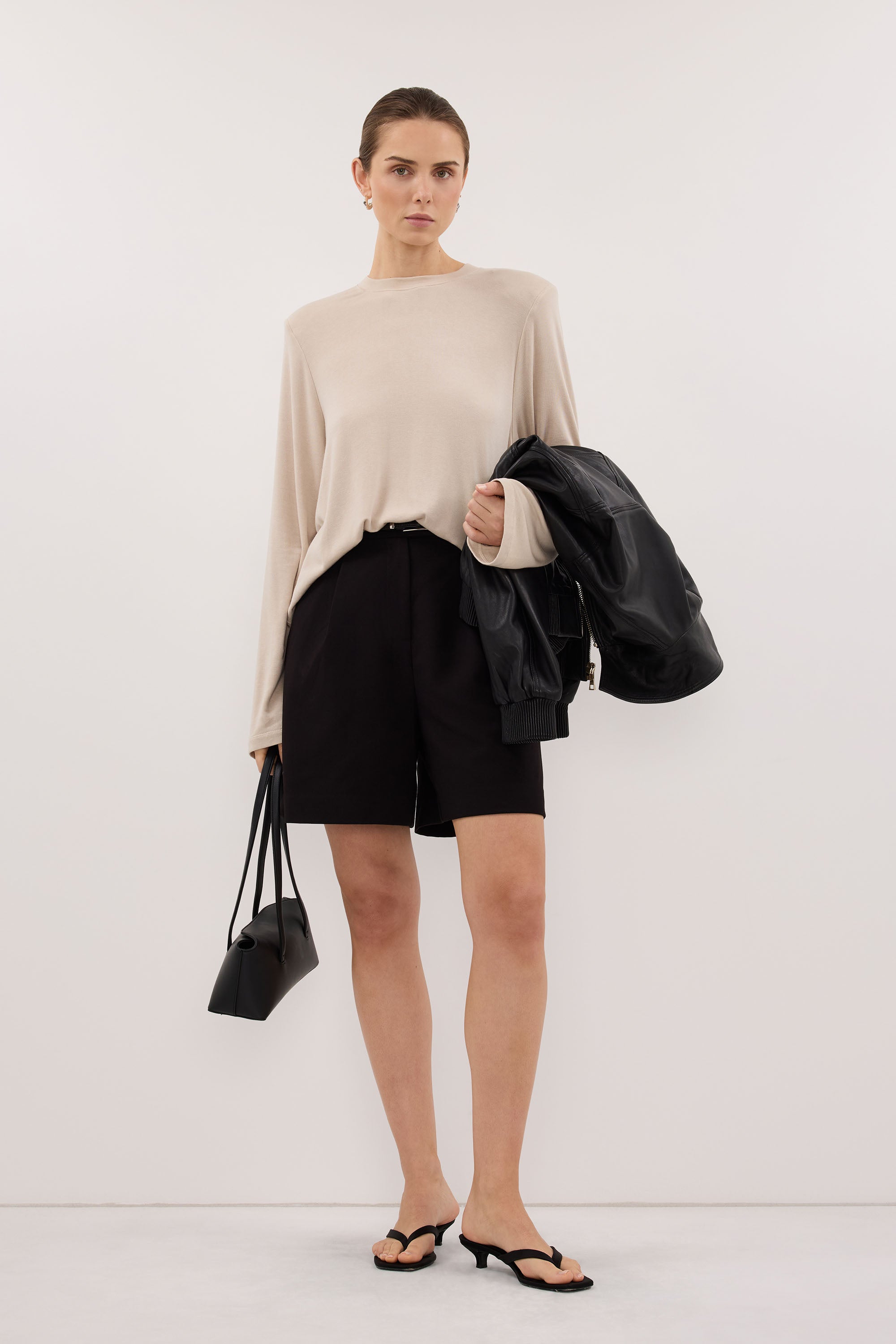 RENI STONE SHOULDER PAD TOP