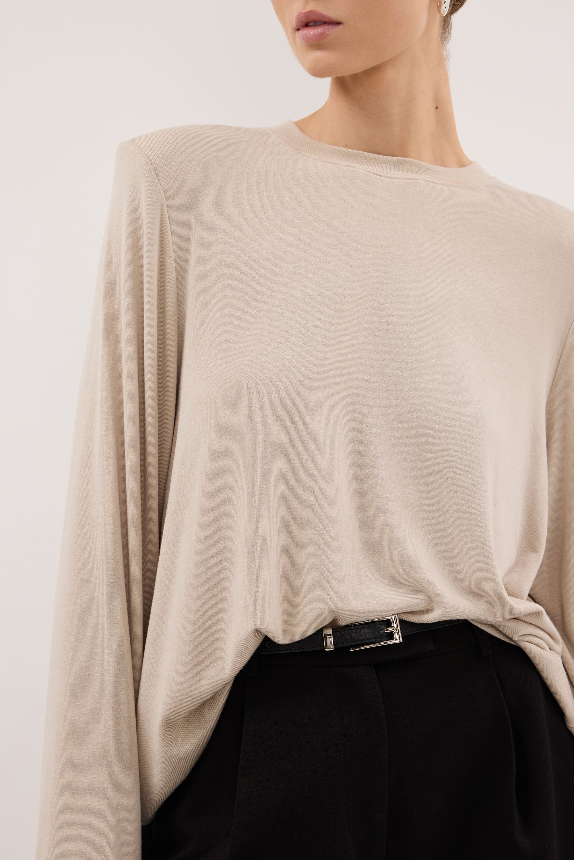 RENI STONE SHOULDER PAD TOP