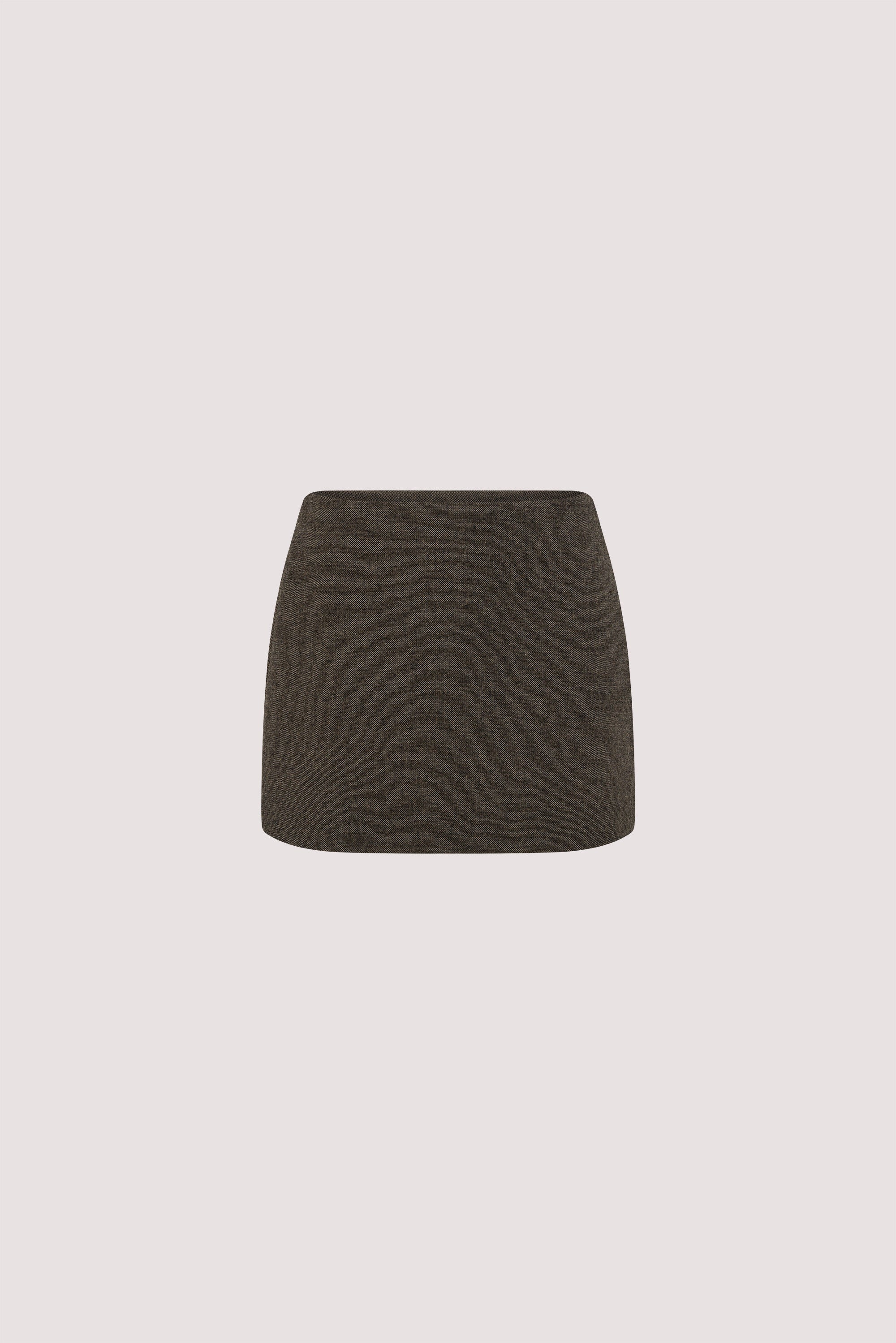 AMELIA MOCHA TEXTURED SKORT