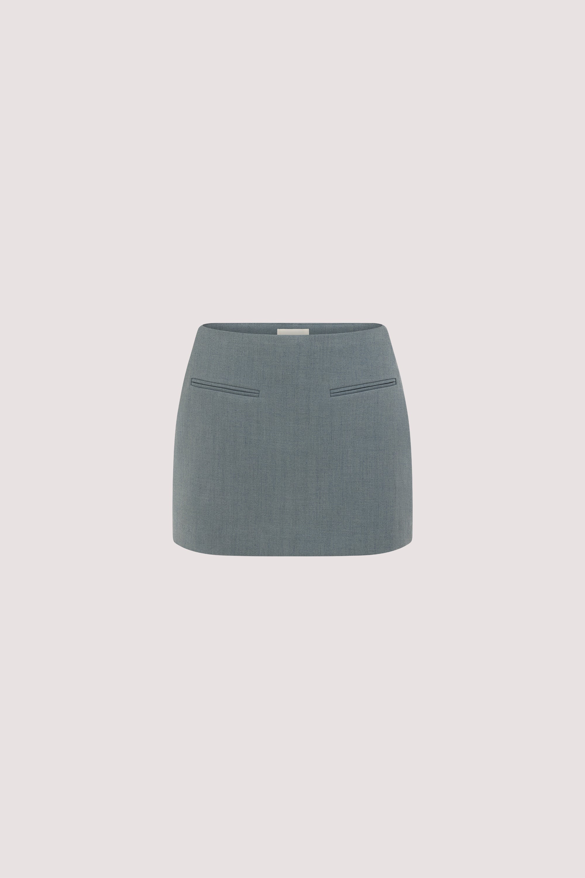 PEYTON DUSTY BLUE MARLE MICRO SKORT
