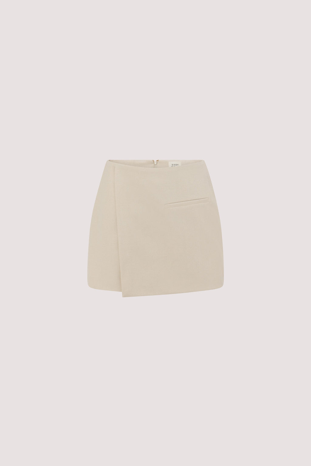 DANICA BONE ASYM WRAP SKORT