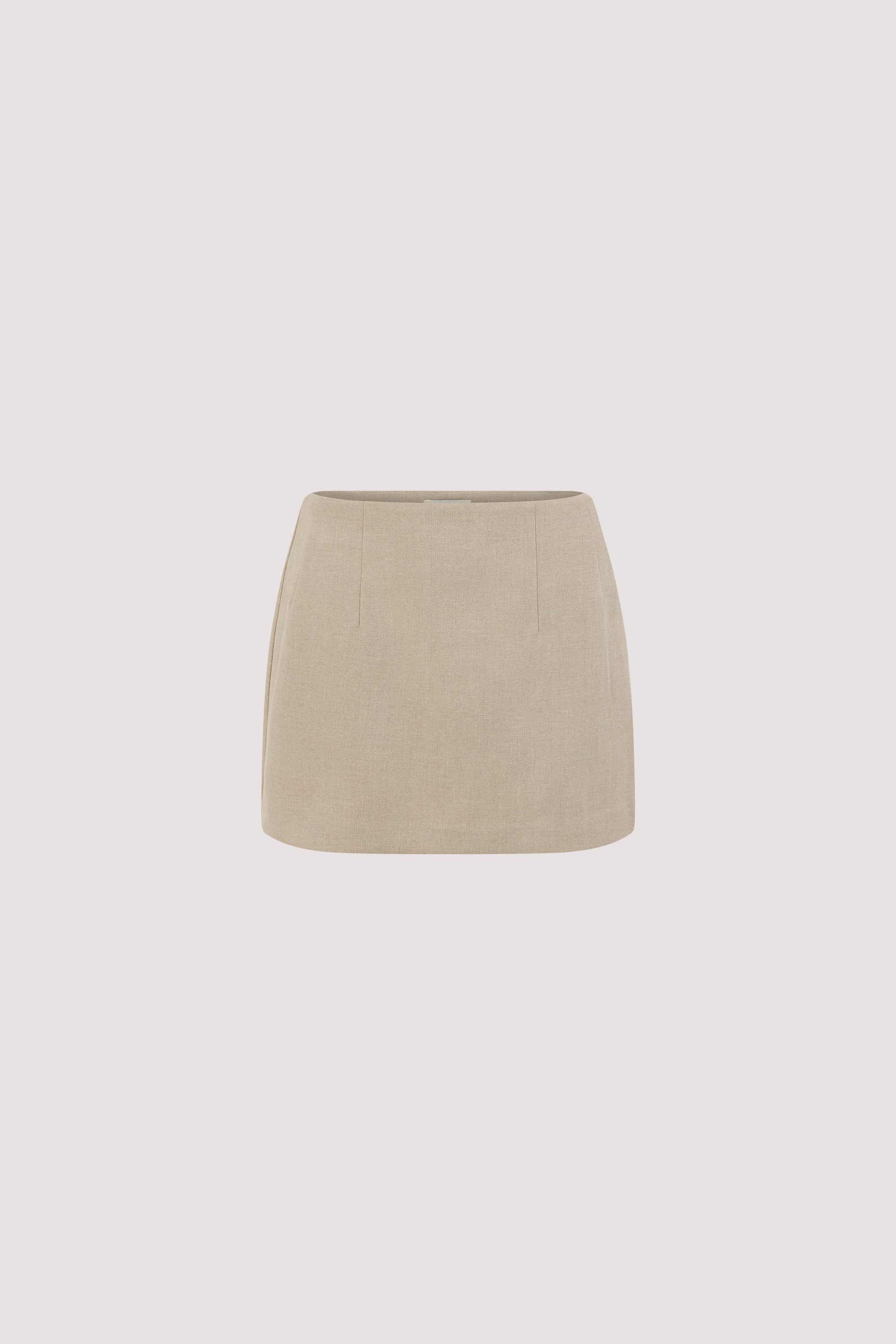 TRINITY OAT TAILORED SKORT