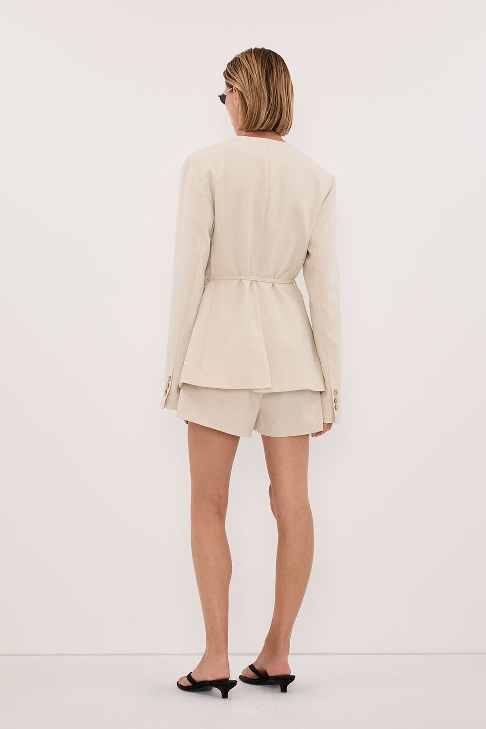 CYRUS BONE TAILORED SHORT