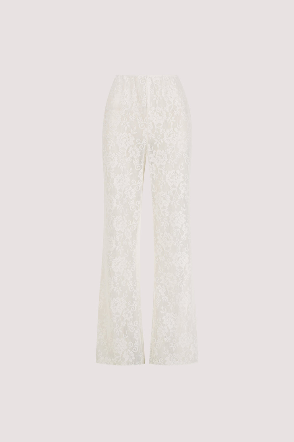 ANYA WHITE LACE PANT