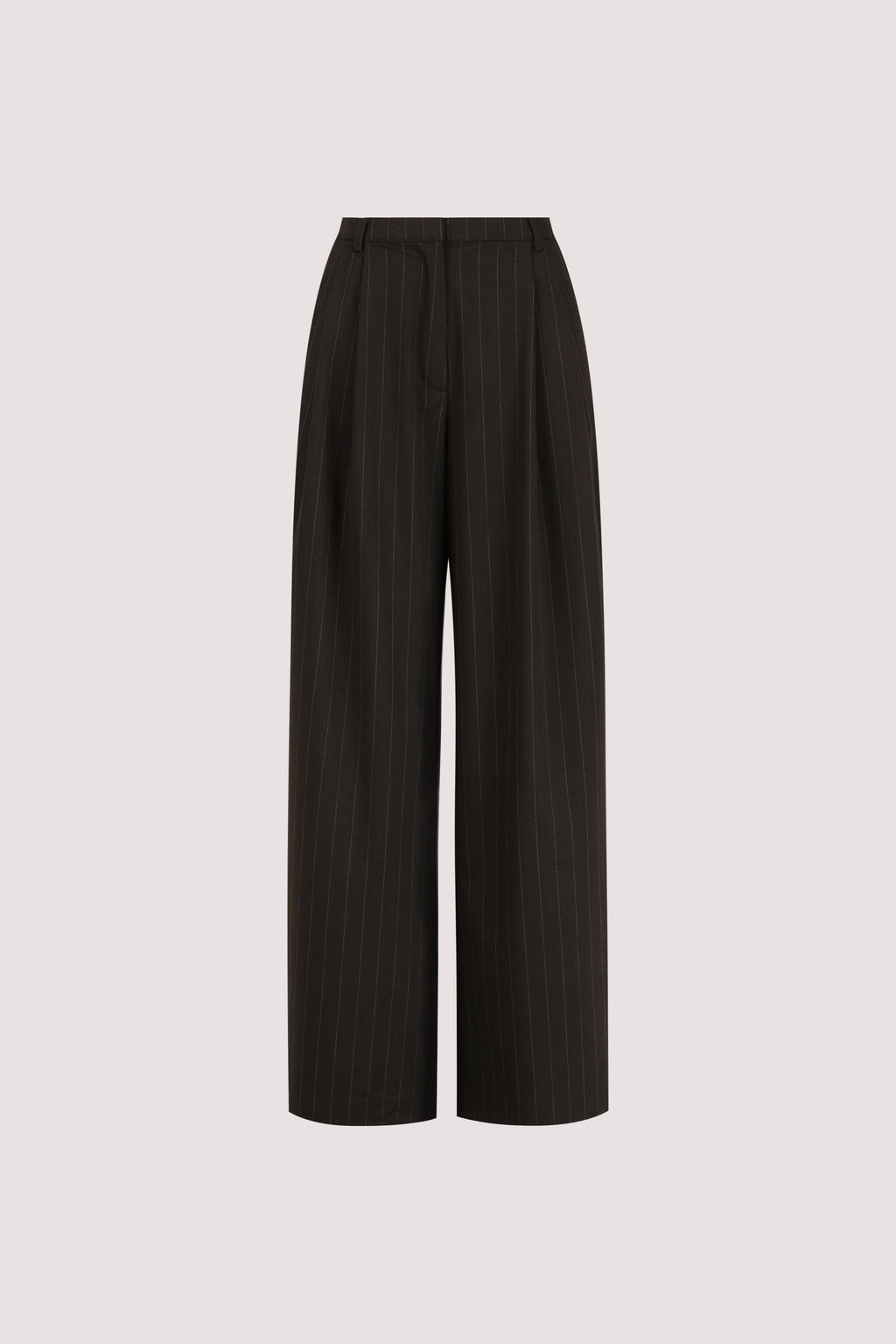 SIAN PEAT CHOC TAILORED WIDE PANT