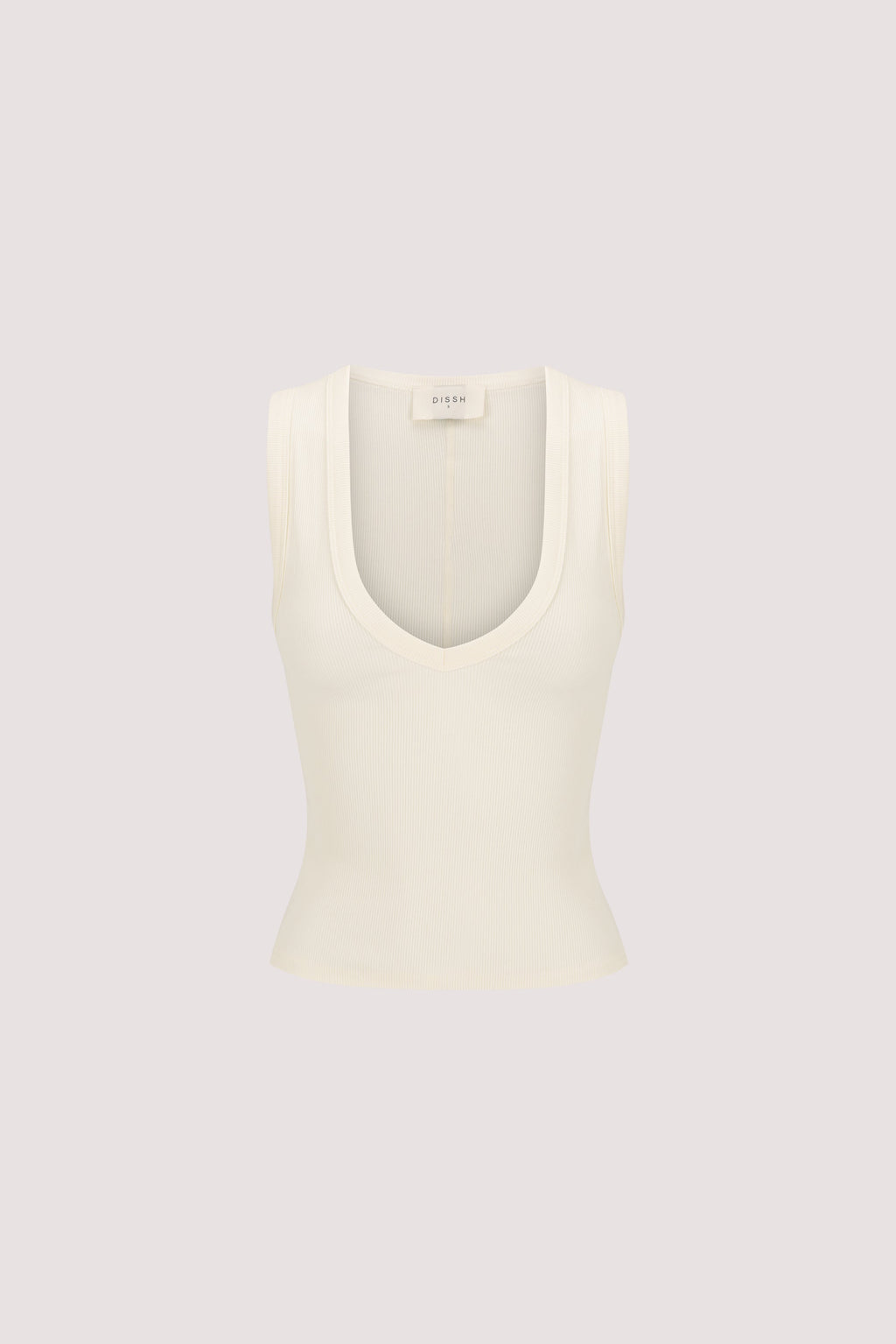 YASMIN STRAW SLEEVELESS KNIT TANK TOP