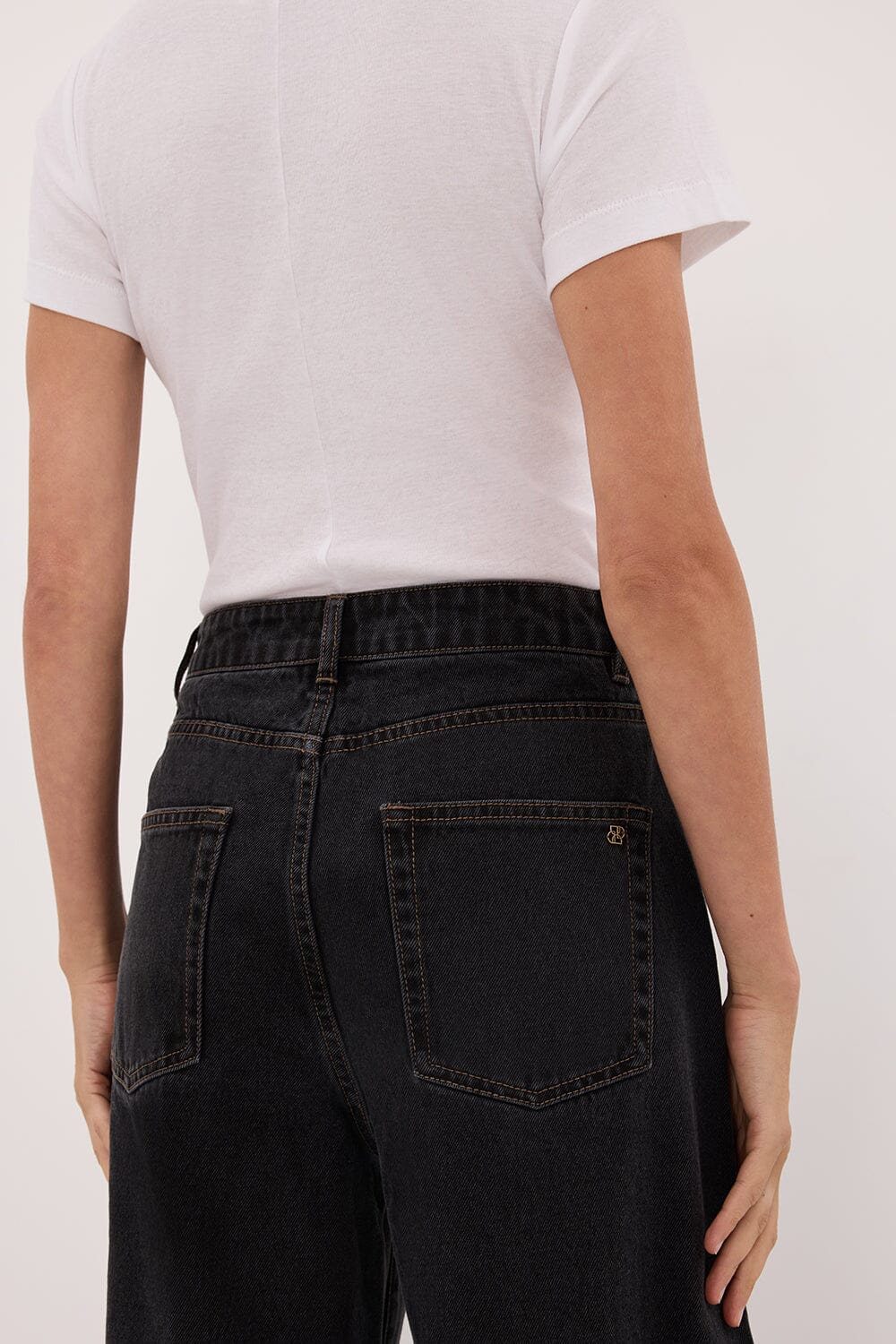 FRANK BLACK RINSE RELAXED JEAN