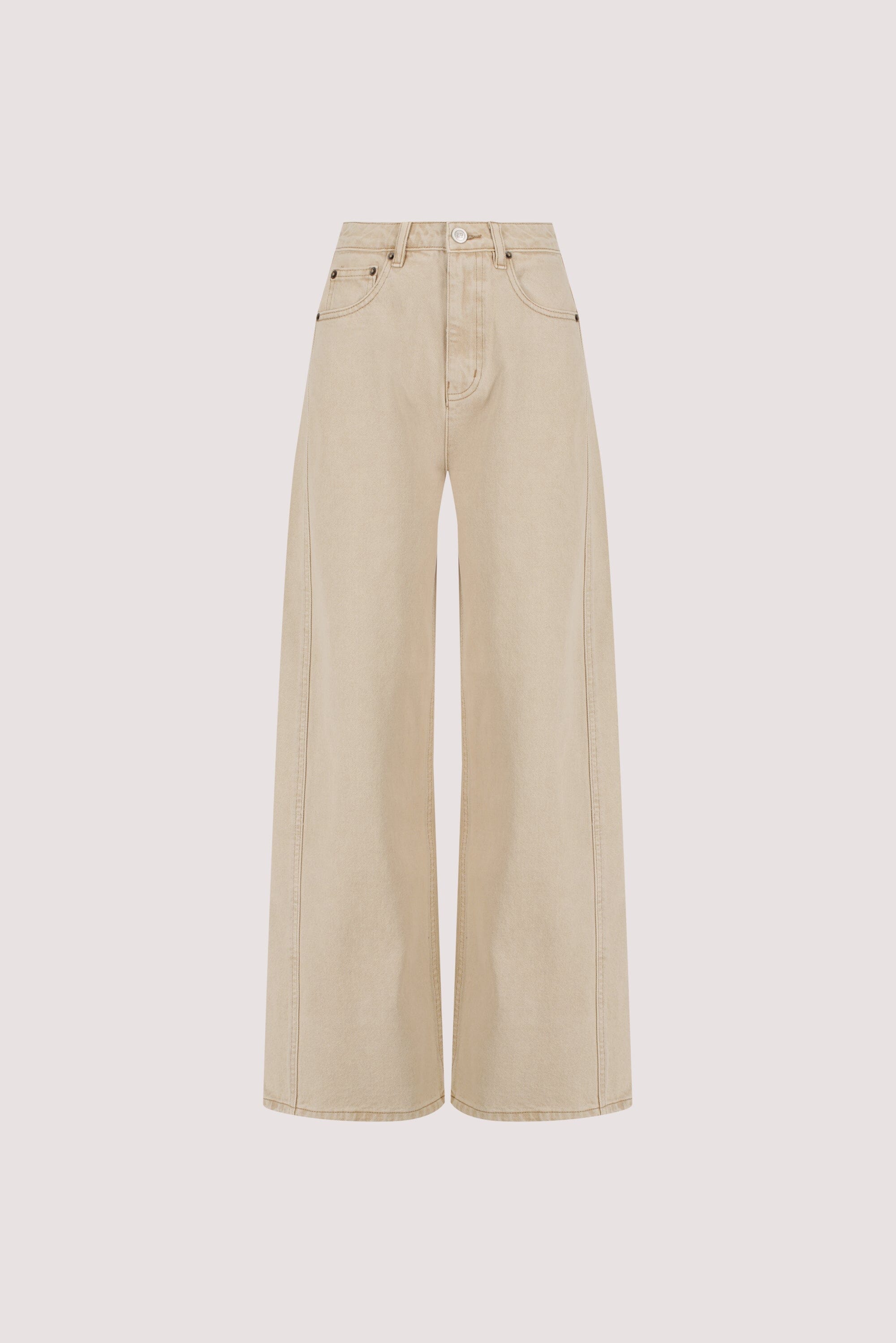 DREW BUFF WIDE LEG DENIM JEAN