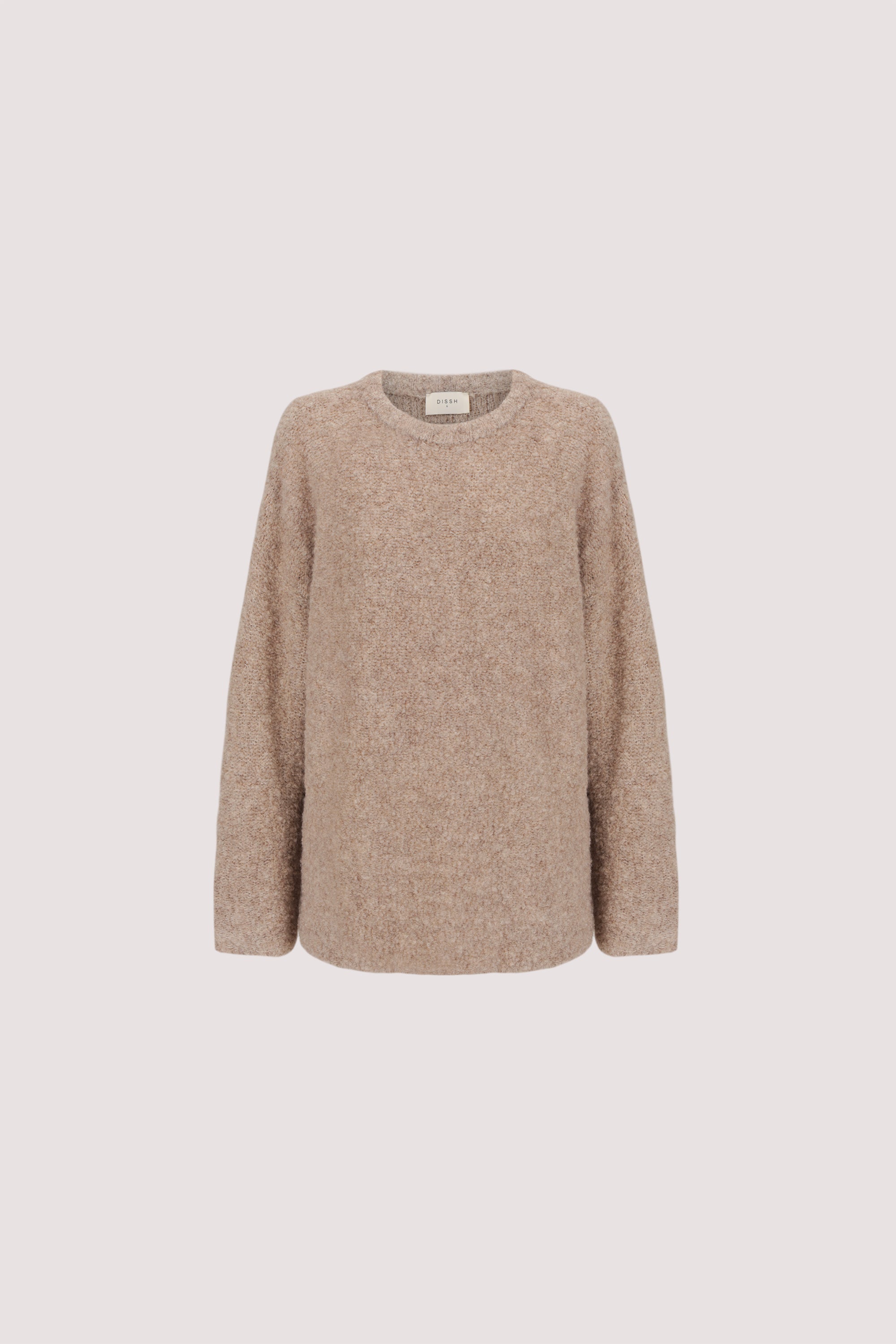 BILLIE OAT TEXTURED KNIT JUMPER