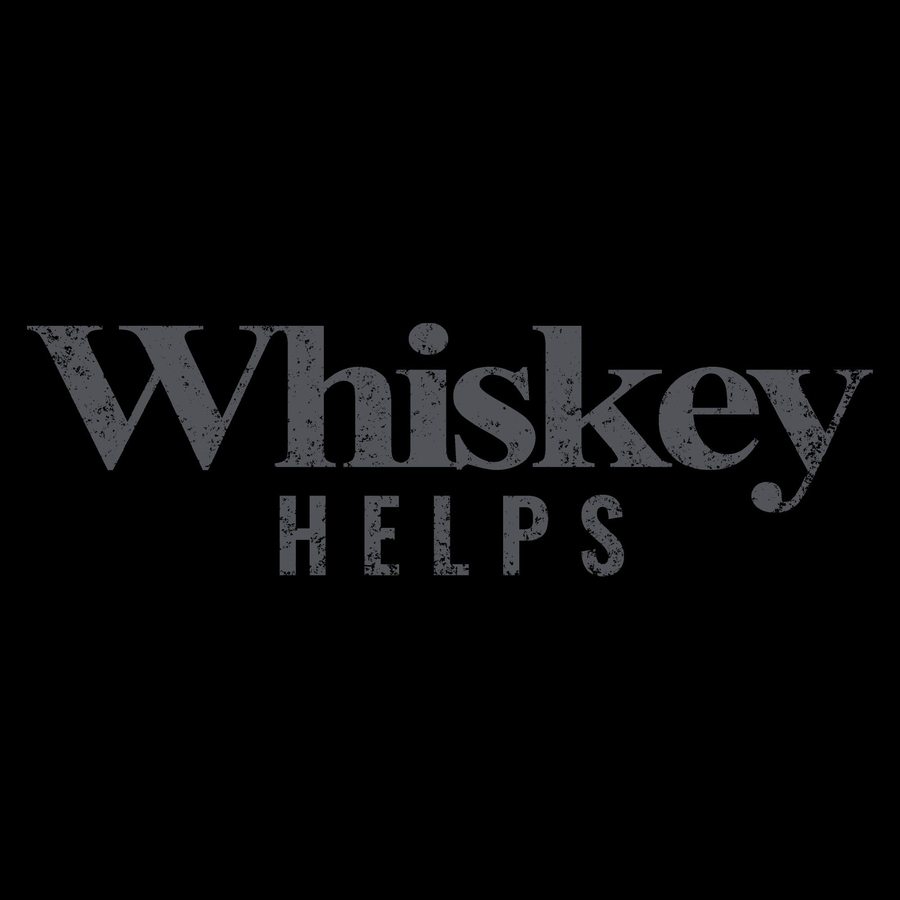 Whiskey Helps™ T-Shirt - Black