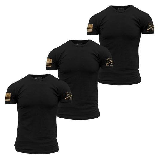 Basic T-Shirts - Black - 3 Pack