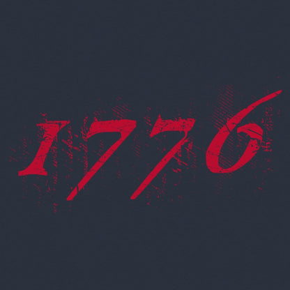 1776 Flag T-Shirt - Midnight Navy