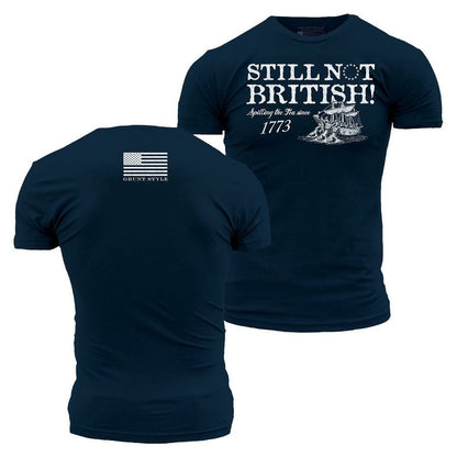 Still Not British T-Shirt - Midnight Navy